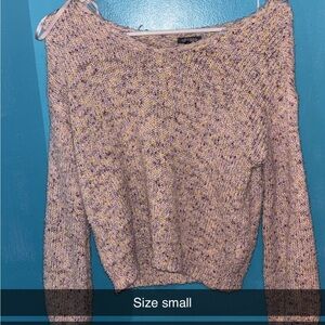 Women's Speckled Knit Sweater